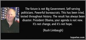 More Rush Limbaugh Quotes