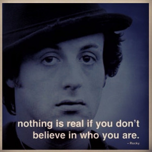 What is your favorite Rocky movie quote for motivation?