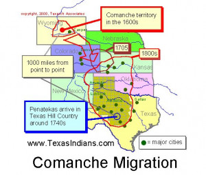 We now have some Comanche languages (names). Look at the last part of ...