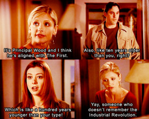 Willow: Buffy got a date!