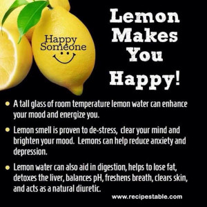 Lemon Makes you Happy