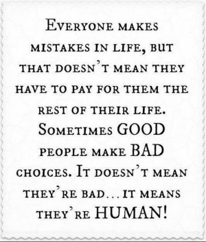 Sometimes good people make bad choices.
