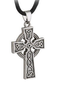Celtic Cross with Trinity Knot Jewelry