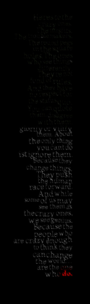 Quotes About: The crazy ones