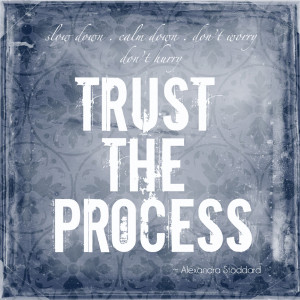 TRUST THE PROCESS ♥