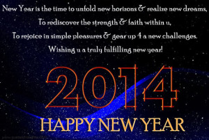 New Years Quotes 2014 Happy new year greeting 2014