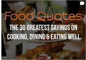 Quotes About Love and Food