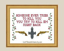 Firefly Serenity Captain Malcolm Re ynolds Quote Cross Stitch Pattern ...