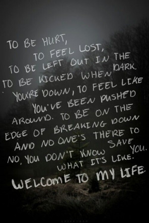 Welcome to my Life- Simple Plan