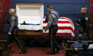 Kye the K-9 police dog is buried with full honors; cops investigate ...