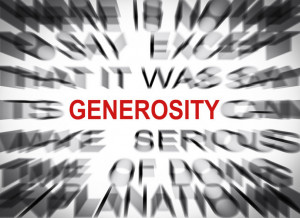 Generosity is certainly an admirable quality. To be generous means to ...