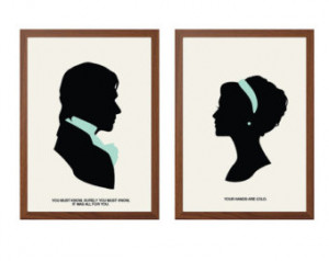 PRIDE AND PREJUDICE| It Was All Fo r You Poster :Mr Darcy + Elizabeth ...
