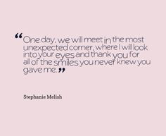 Meeting Someone Unexpectedly Quotes. QuotesGram