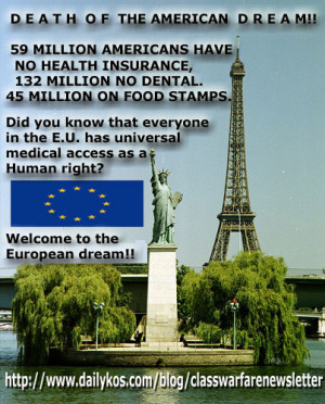 the american dream now resides in europe instead of america