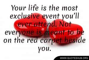 ... exclusive event you ll ever attend not everyone is meant to be on the
