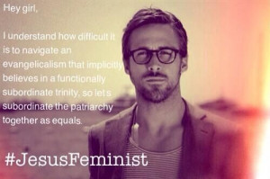 Feminist Ryan Gosling Patriarchy Twitter ryan gosling jesus