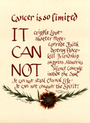 When Someone You Love Is Diagnosed With Cancer: What You Should Or ...