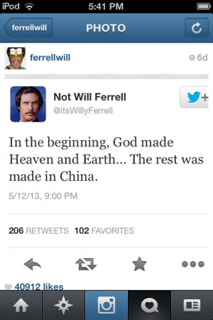 Will Ferrell Quotes Hilarious will ferrel quotes