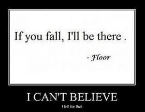 if you fall