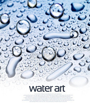 Refreshing Water Drops...