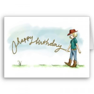 happy birthday cowgirl quotes
