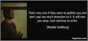 nice if they want to publish you, but don't pay too much attention ...