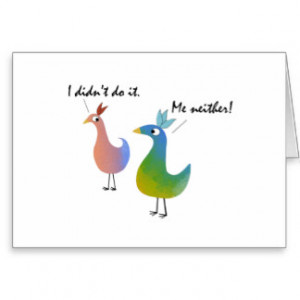 Funny Feathers~Personalize a 21st Belated Birthday Greeting Cards