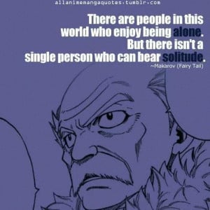 ... tags for this image include: anime, quotes, fairy tail and makarov