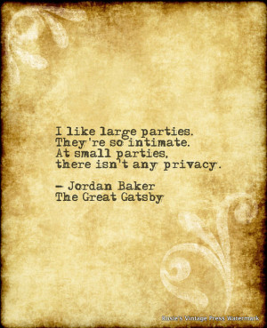 quotes in the great gatsby about parties 30 famous great gatsby quotes ...