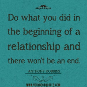 ... the beginning of a relationship – Positive Quotes about relationship