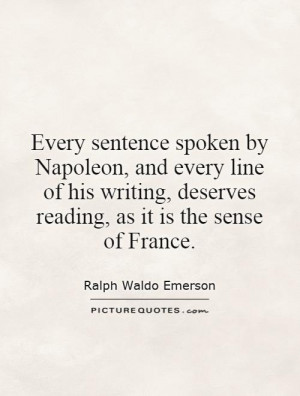 ... , deserves reading, as it is the sense of France Picture Quote #1