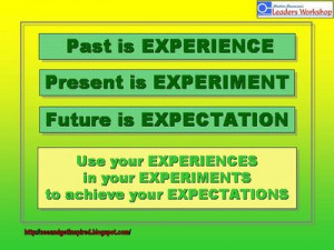 Past , Present, Future....