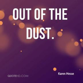 Karen Hesse - Out of the Dust.