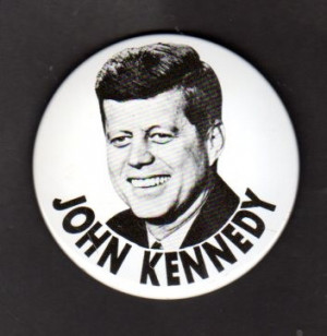 John F Kennedy Button