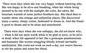 The Awakening by Kate Chopin chapter XIX