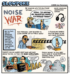 Quotes on noise pollution by trans ports