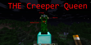 Minecraft Creeper Queen The creeper queen [wip]