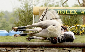 ... airlifted to hospital after eventer's horror fall at Rolex Kentucky
