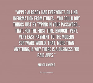 Apple already had everyone's billing information from iTunes... you ...