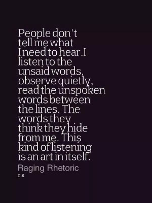 The INFJ ear. Yep, I'm sensing your feelings and listening to your ...