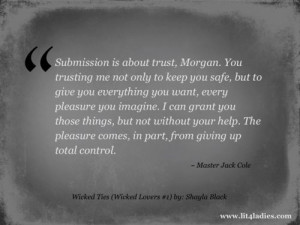 Quotes about submission bdsm