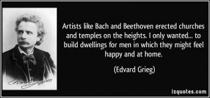 More Edvard Grieg Quotes