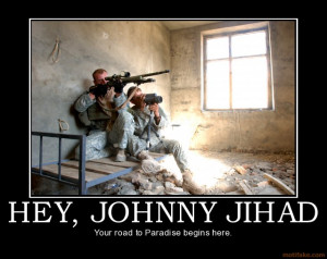 HEY, JOHNNY JIHAD - Your road to Paradise begins here.