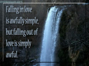 Falling In Love Is Awfully Simple