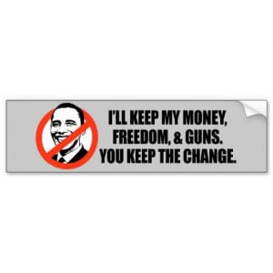 anti-Obama Bumper Sticker
