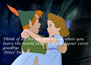 Peter Pan Quote by Quoteings