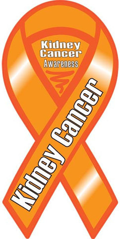 Kidney Cancer Awareness Ribbon