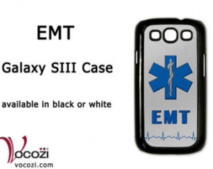 ... Blue & Metallic Silver Galaxy S3 Case - Emergency Medical Technician