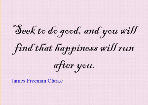 Quote of the Day : James Freeman Clarke