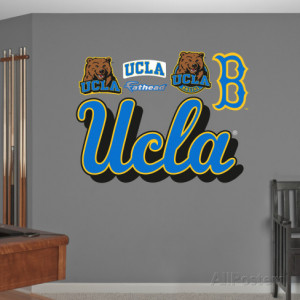 NCAA UCLA Bruins Script Logo Wall Decal Sticker Wall Decal